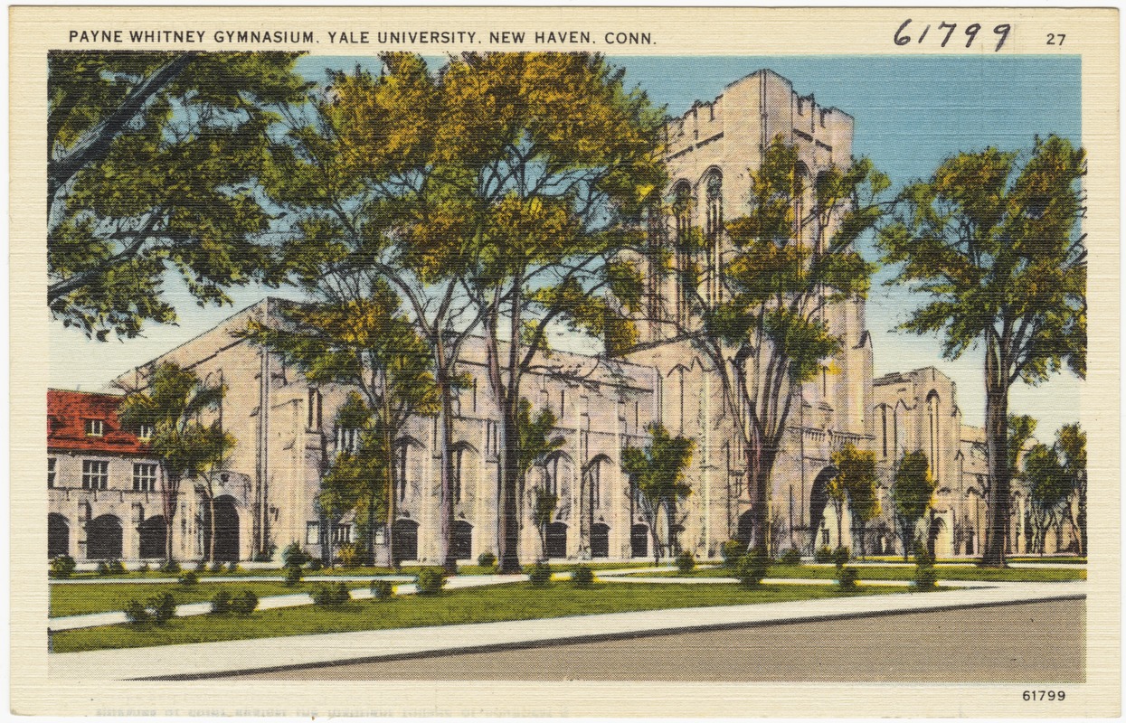 Payne Whitney Gymnasium. Yale University, New Haven, Conn.