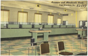 Farmers and Merchants Bank, Cape Girardeau, Mo.