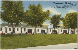Brummer Motel, Highway 61, North Cape Girardeau, Missouri