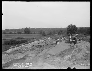 Weston Aqueduct, Section 12, easterly from station 506, Wayland, Mass., Aug. 27, 1901