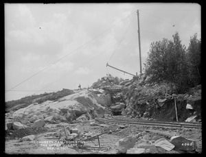Wachusett Dam, the upper quarry, Boylston, Mass., Sep. 3, 1901