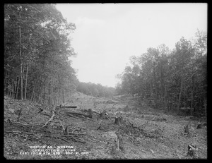 Weston Aqueduct, Charlotte W. Young's property, easterly from station 679, Weston, Mass., Sep. 21, 1901