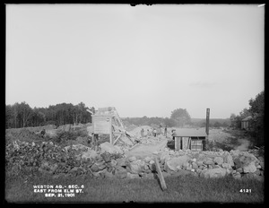 Weston Aqueduct, easterly from Elm Street, Section 6, Framingham, Mass., Sep. 21, 1901