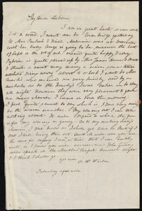 Letter from Anne Warren Weston to Deborah Weston, [1838?]