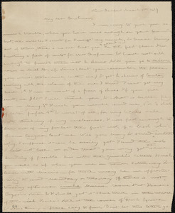 Letter from Deborah Weston, New Bedford, [Mass.], to Caroline Weston, March 11th, 1839