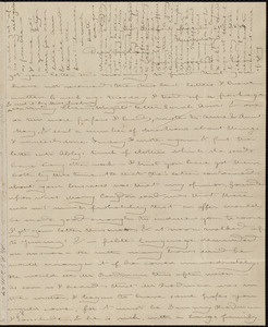 Letter from Deborah Weston, New Bedford, [Mass.], to Caroline Weston, March 21st, 1839, Thursday