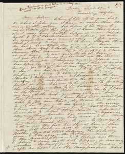 Letter from Caroline Weston, Boston, [Mass.], to Deborah Weston, Sept. 29, [1848?]