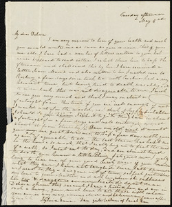 Letter from Sylvia Ann Ammidon to Deborah Weston, Tuesday afternoon, May 3rd, [1836?]