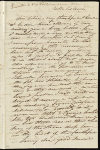 Letter from Caroline Weston, Boston, [Mass.], to Deborah Weston, Sat. noon, [1837?]