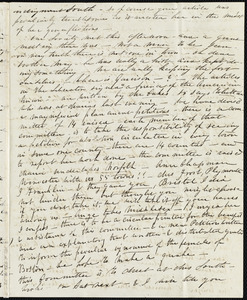 Partial letter from Caroline Weston to Anne Warren Weston, [1836?]