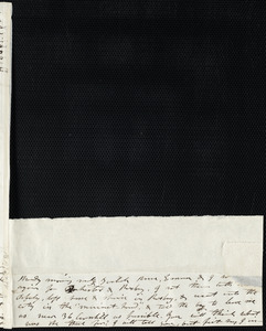 Partial letter from Mary Weston to Deborah Weston, [not after 19 July 1836]