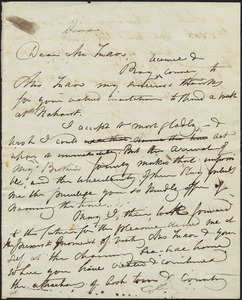 Letter from Deborah Weston to Frederic Tudor, [Not before 13 July 1861]