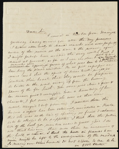 Letter from Anne Warren Weston, [1838?]