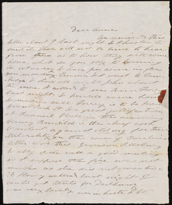 Letter from Deborah Weston, [Boston, Mass.], to Anne Warren Weston, [15 May 1846?]