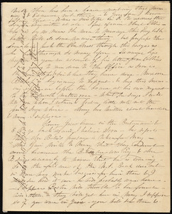 Partial letter from Caroline Weston to Maria Weston Chapman, [1841?]