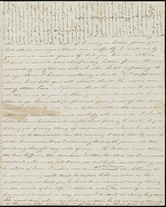 Letter from Deborah Weston, New Bedford, [Mass.], to Anne Warren Weston, May 3'd, 1839