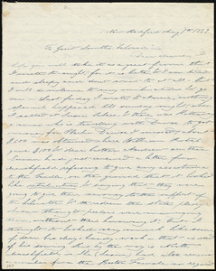 Letter from Deborah Weston, New Bedford, [Mass.], to Maria Weston Chapman and Anne Warren Weston, May 7th, 1839