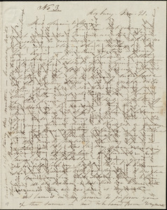 Letter from Caroline Weston, Roxbury, [Mass.], to Maria Weston Chapman and Henry Grafton Chapman, Jan. 21, [1841]