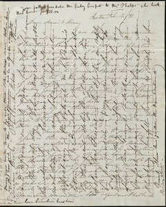 Letter from Caroline Weston, Boston, [Mass.], to Maria Weston Chapman and Henry Grafton Chapman, Feb. 12 / [18]41
