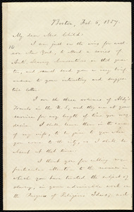 Letter from William Lloyd Garrison, Boston, to Lydia Maria Child, Feb. 6, 1857