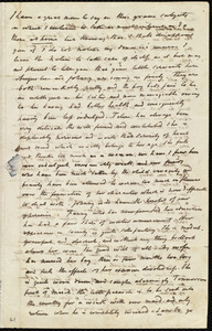 Incomplete letter from John James Appleton, [Rennes, France], to Lydia Maria Child, [28 Feb. 1845]