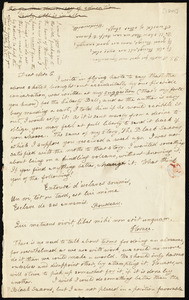 Letter from Lydia Maria Child, [Northampton], to Maria Weston Chapman, [21 Nov. 1841?]