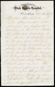Incomplete letter to Lydia Maria Child, Dec. 25, 1873