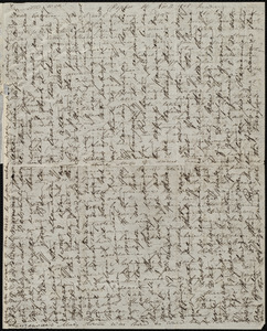 Letter from Anne Warren Weston, Poplar St., [Boston], to Caroline Weston, Nov. 12, 1848. Sunday