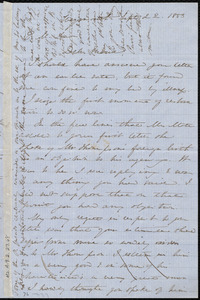 Letter from Anne Warren Weston, Weymouth, to Edward Morris Davis, Sept. 22, 1853