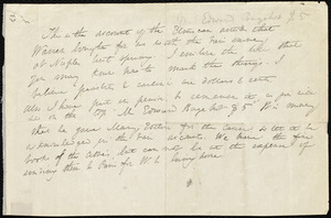 Letter from Anne Warren Weston, [1857?]