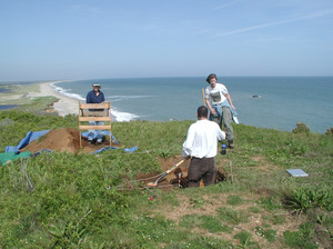 Lucy Vincent Beach Archaeology - Chilmark Pond