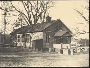 Portable Building, Newton Technical High School, c. 1925