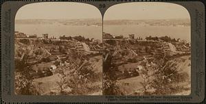 Turkish suburb in Asia, W. over Bosporus [sic] to Sultan's Palace, Constantinople