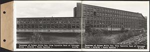 Panorama of Palmer Mills Inc., from opposite bank of Chicopee River, Three Rivers, Palmer, Mass., Oct. 8, 1941