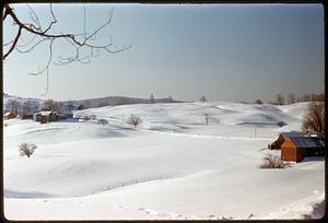 snow-covered landscape