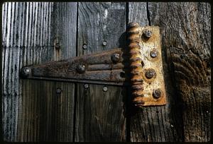 Old hinge