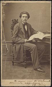 A mon ami F. Valmont souvenir affectueux A. Maire