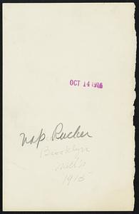 Nap Rucker. Pitcher Brooklyn Natl's 1915. - Digital Commonwealth