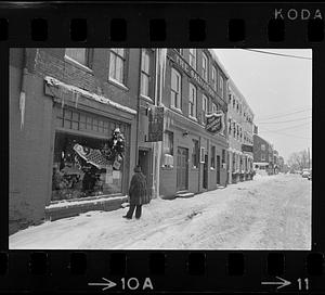 Snow on State Street, Fowles, Middle Street