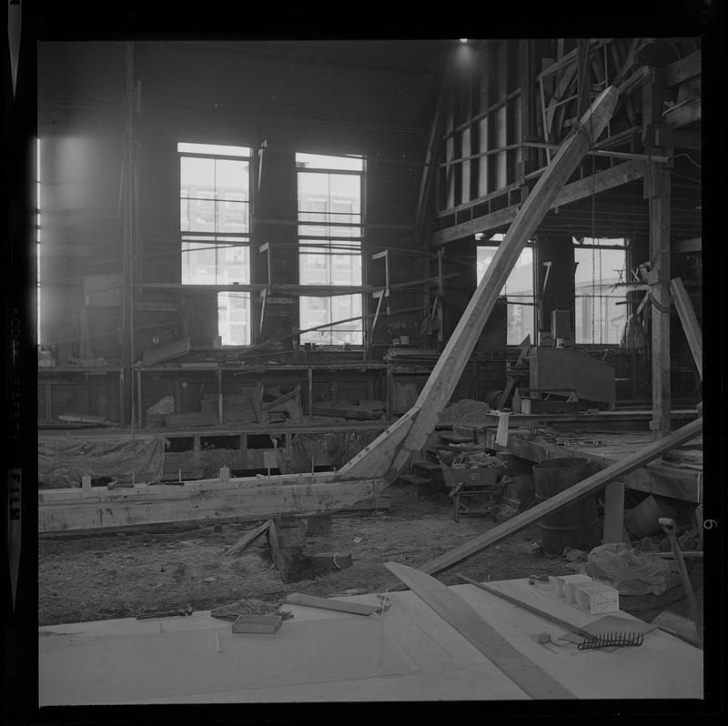 Building “Capt. Red” at Power’s Yacht Yard