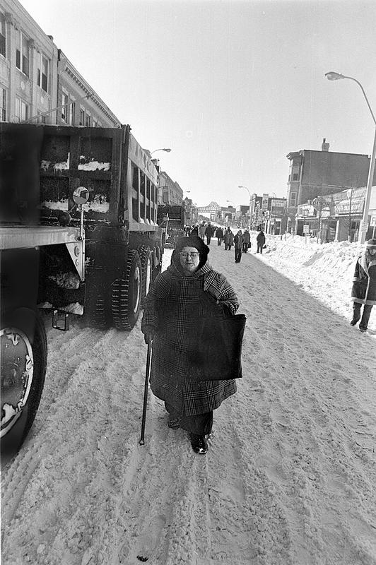 Snow on Broadway