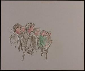Courtroom scene