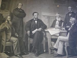 First Reading of the Emancipation Proclamation