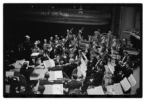 Harvard & Radcliffe Glee Clubs symphony Woodworth conducting, Symphony Hall