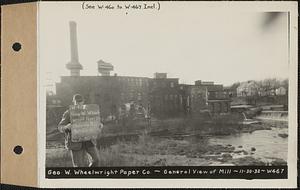 George W. Wheelwright Paper Co., general view of mill, Ware, Mass., Nov. 30, 1932