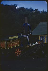 New Hampshire trip, first cog R.R. train, Mt. Washington