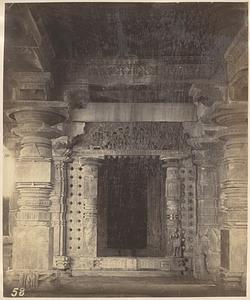Doorway in Thousand Pillar Temple, Hanamkonda, India