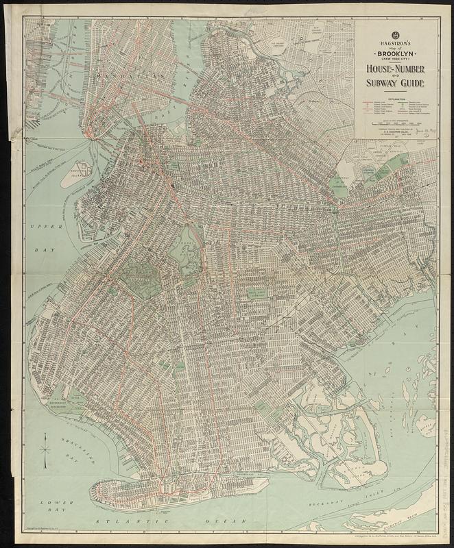 Hagstrom's map of Brooklyn (New York City)