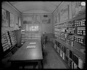 Government Document Room, Central Library, Boston Public Library