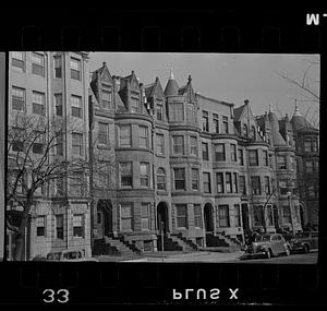 Commonwealth Avenue, Boston, Massachusetts, between Charlesgate West and Kenmore Street